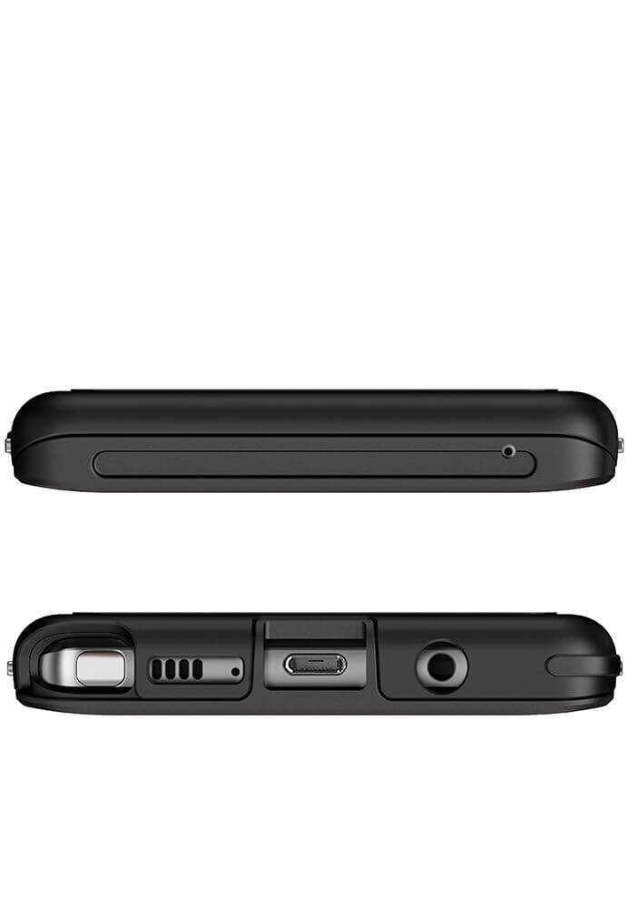 Galaxy Note 9, Ghostek Atomic Slim Case Full Body TPU [Shockproof] | Black