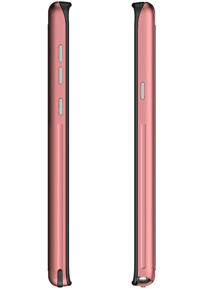 Galaxy Note 9, Ghostek Atomic Slim Case Full Body TPU [Shockproof] | Pink