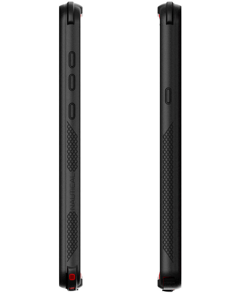 Galaxy Note 9, Ghostek Nautical Waterproof Case Full Body TPU Cover [Shockproof] | Red