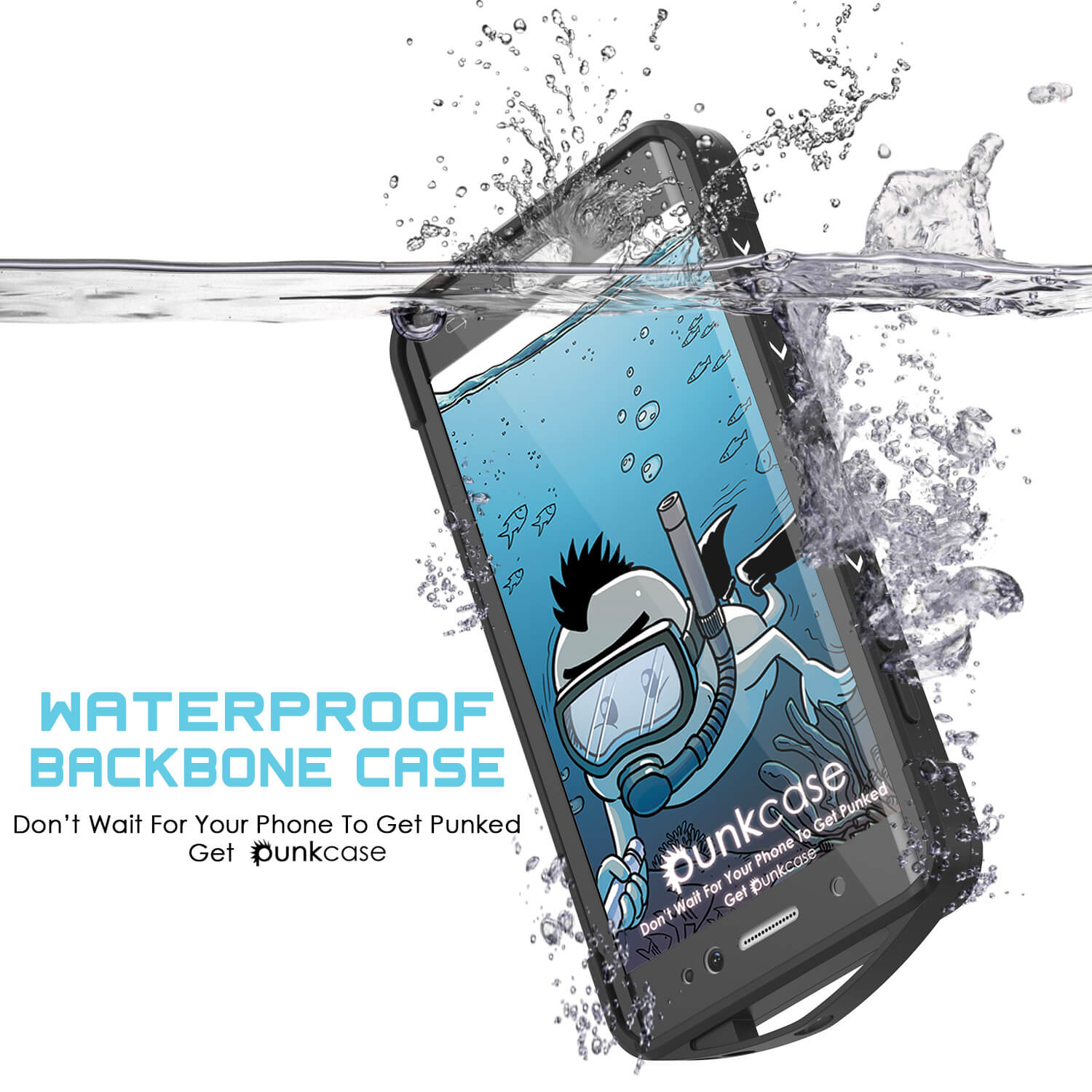 Galaxy Note FE Waterproof Case, Punkcase WEBSTER Series, Camouflage | Heavy Duty Armor Cover