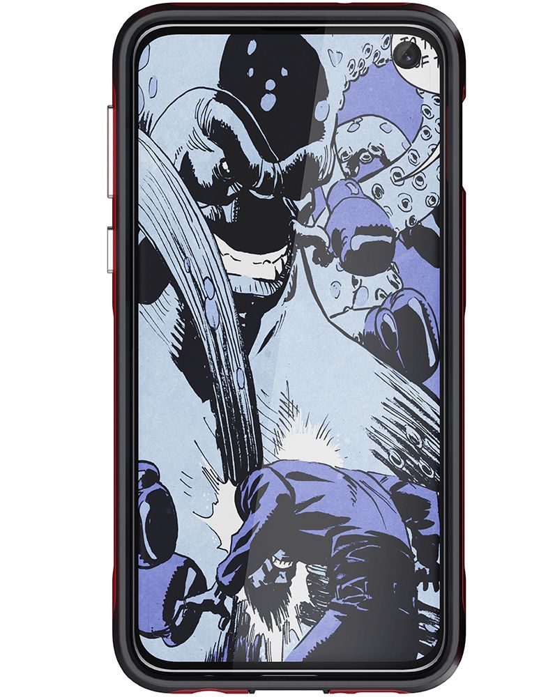 Galaxy S10e Military Grade Aluminum Case | Atomic Slim 2 Series [Red]