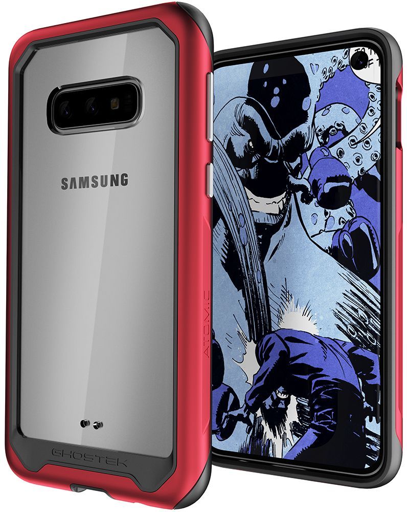 Galaxy S10e Military Grade Aluminum Case | Atomic Slim 2 Series [Red]