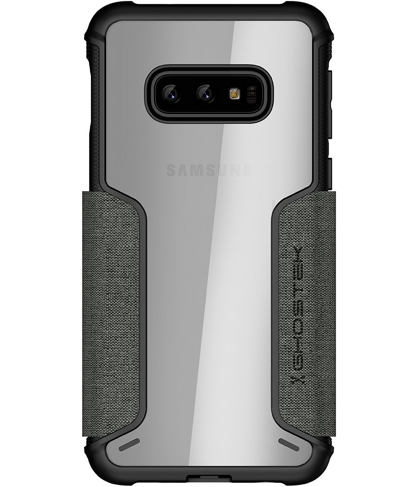 Galaxy S10e Wallet Case | Exec 3 Series [Grey]