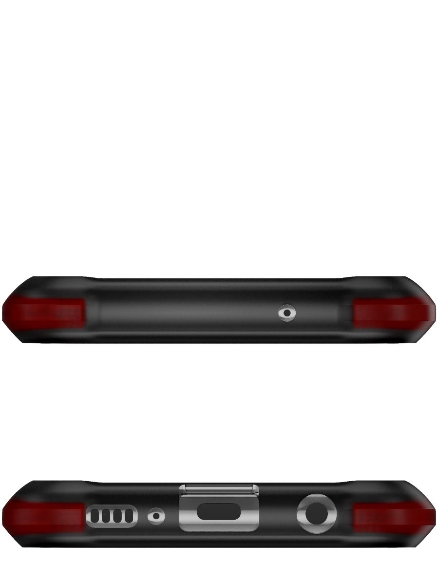 Galaxy S10e Clear-Back Protective Case | Covert 3 Series [Black]