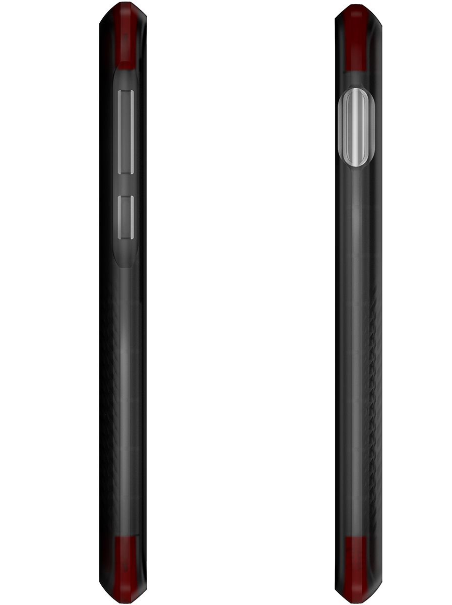 Galaxy S10e Clear-Back Protective Case | Covert 3 Series [Black]