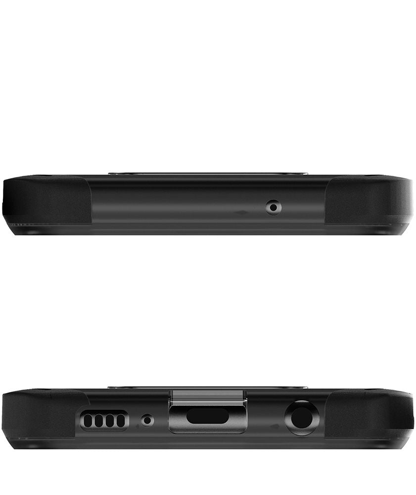 Galaxy S10e Clear Protective Case | Cloak 4 Series [Black]