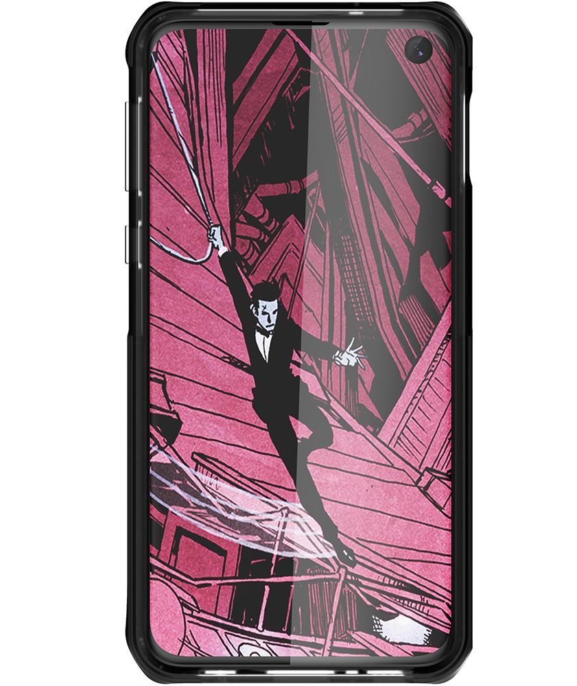 Galaxy S10e Clear Protective Case | Cloak 4 Series [Black]