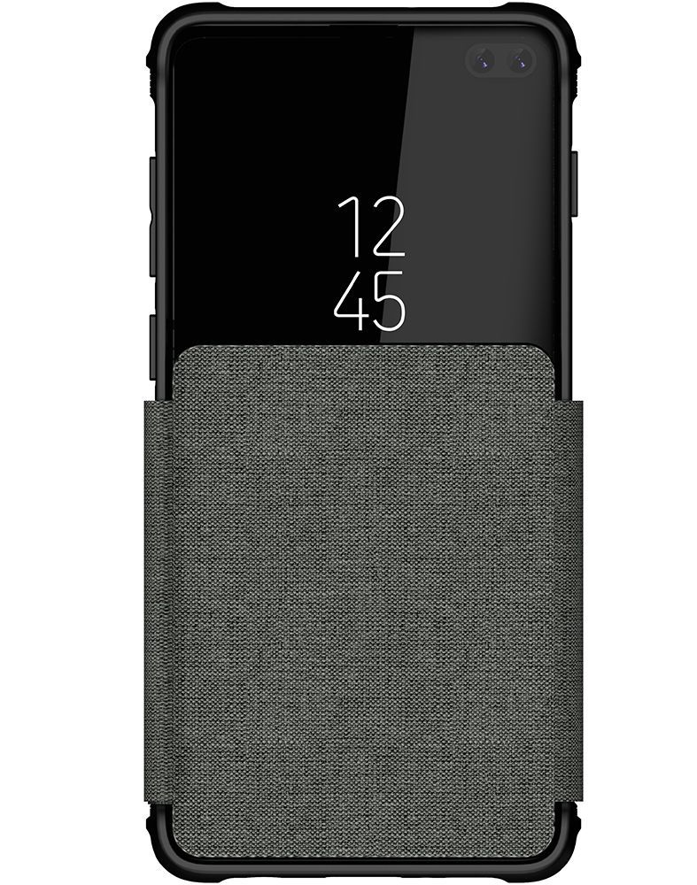 Galaxy S10+ Plus Wallet Case | Exec 3 Series [Grey]