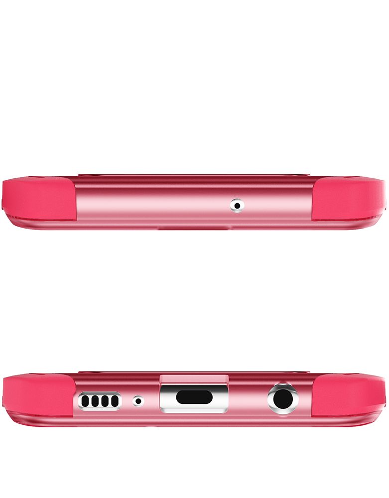 Galaxy S10+ Plus Clear Protective Case | Cloak 4 Series [Pink]