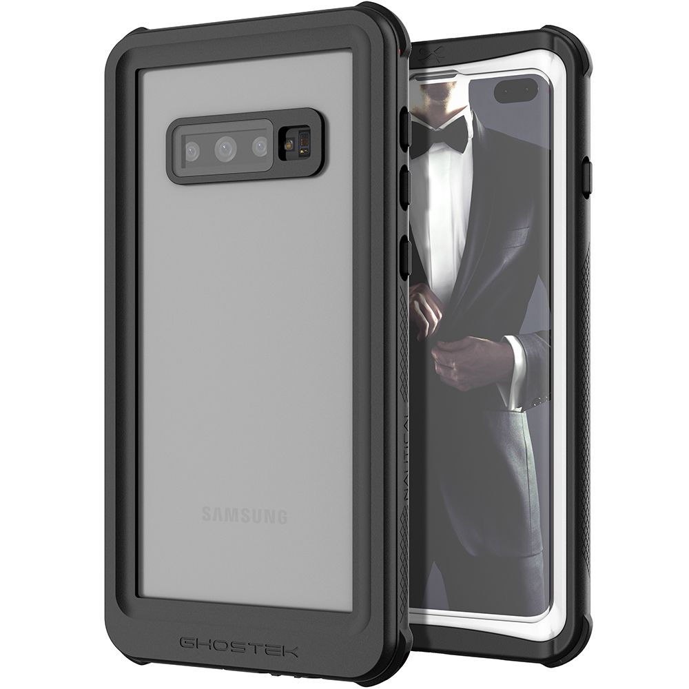 Galaxy S10+ Plus Rugged Waterproof Case | Nautical 2 Series [White]