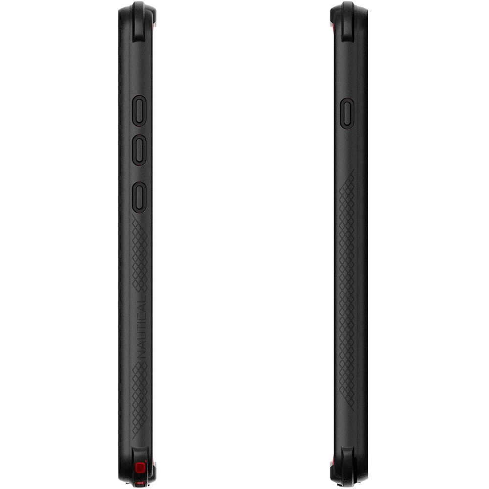 Galaxy S10+ Plus Rugged Waterproof Case | Nautical 2 Series [Red]