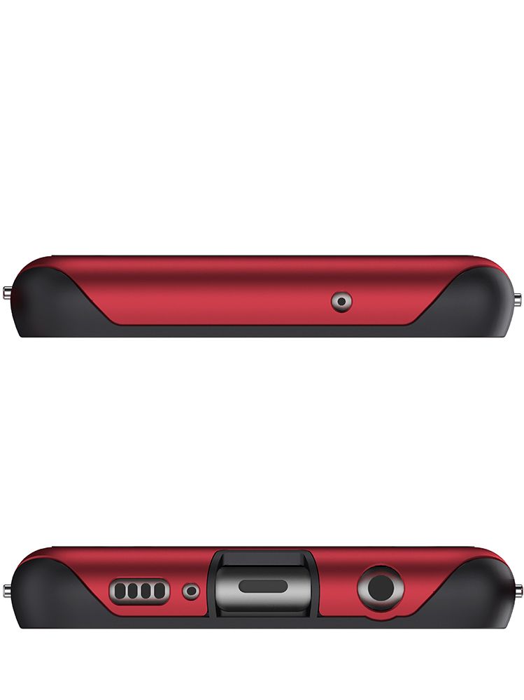 Galaxy S10 Military Grade Aluminum Case | Atomic Slim 2 Series [Red]