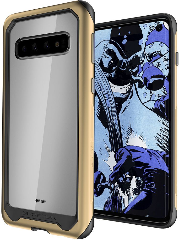 Galaxy S10 Military Grade Aluminum Case | Atomic Slim 2 Series [Gold]