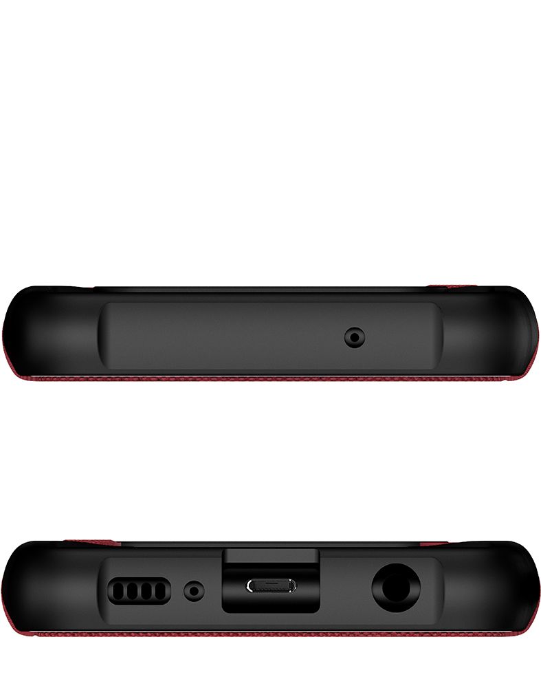 Galaxy S10 Wallet Case | Exec 3 Series [Red]