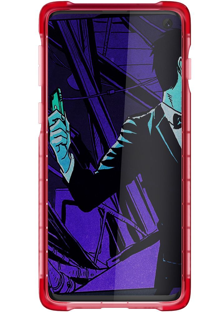 Galaxy S10 Clear-Back Protective Case | Covert 3 Series [Rose]