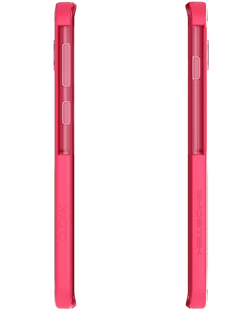 Galaxy S10 Clear Protective Case | Cloak 4 Series [Pink]