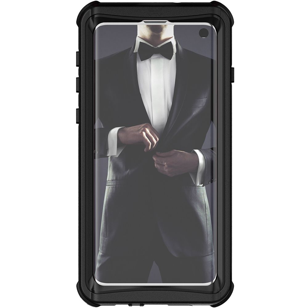 Galaxy S10 Rugged Waterproof Case | Nautical 2 Series [Black]