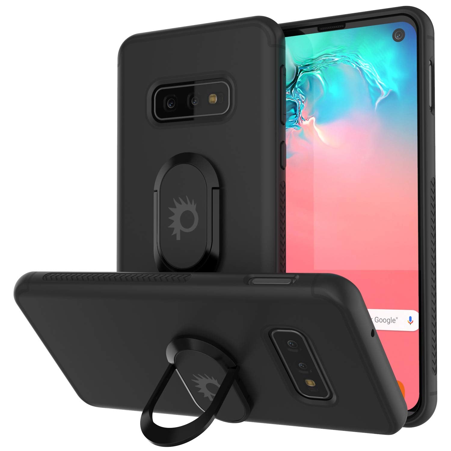 Samsung S10plussamsung Galaxy S10e Case - Shockproof Magnetic Stand Cover  With Ring Holder