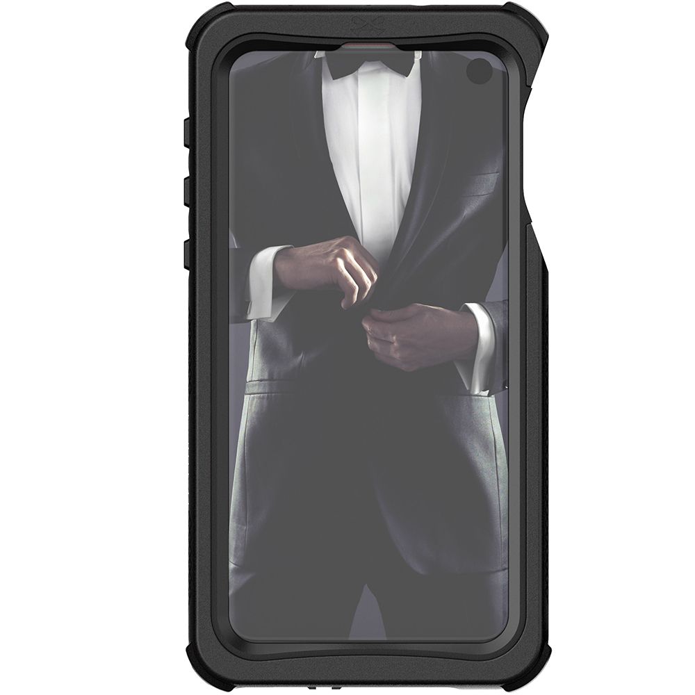 Galaxy S10e Rugged Waterproof Case | Nautical 2 Series [Black]