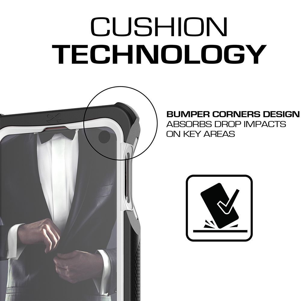 Galaxy S10e Rugged Waterproof Case | Nautical 2 Series [White]