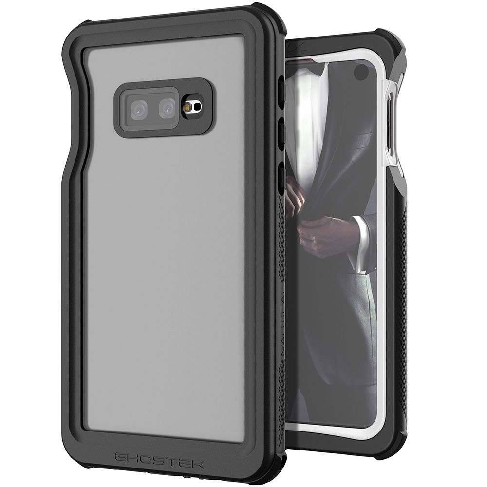 Galaxy S10e Rugged Waterproof Case | Nautical 2 Series [White]