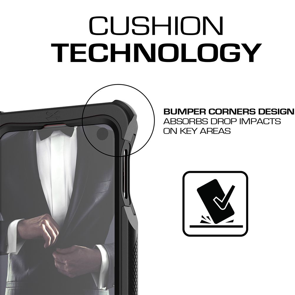 Galaxy S10e Rugged Waterproof Case | Nautical 2 Series [Black]