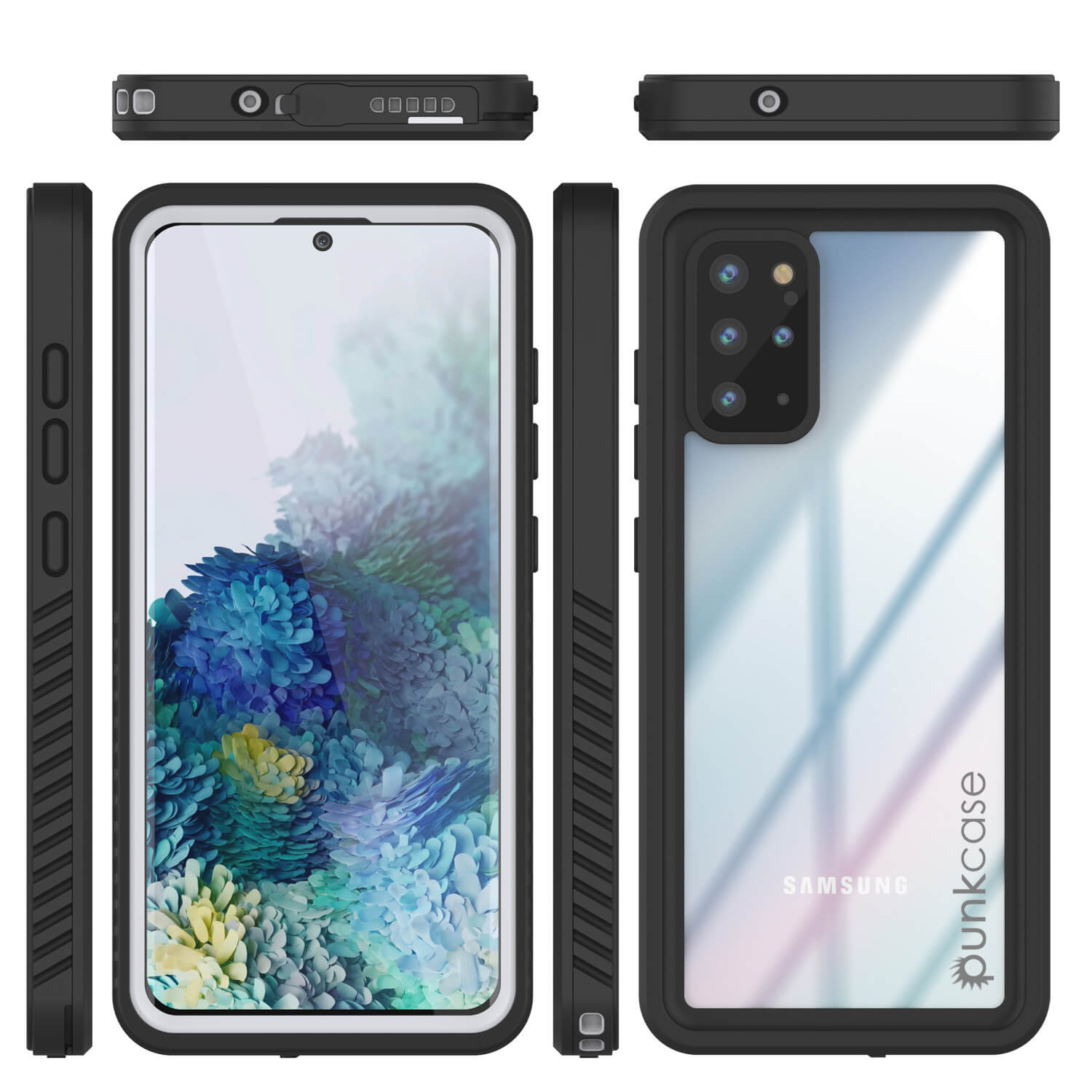 Galaxy S20+ Plus Water/Shock/Snow/dirt proof [Extreme Series] Punkcase Slim Case [White]