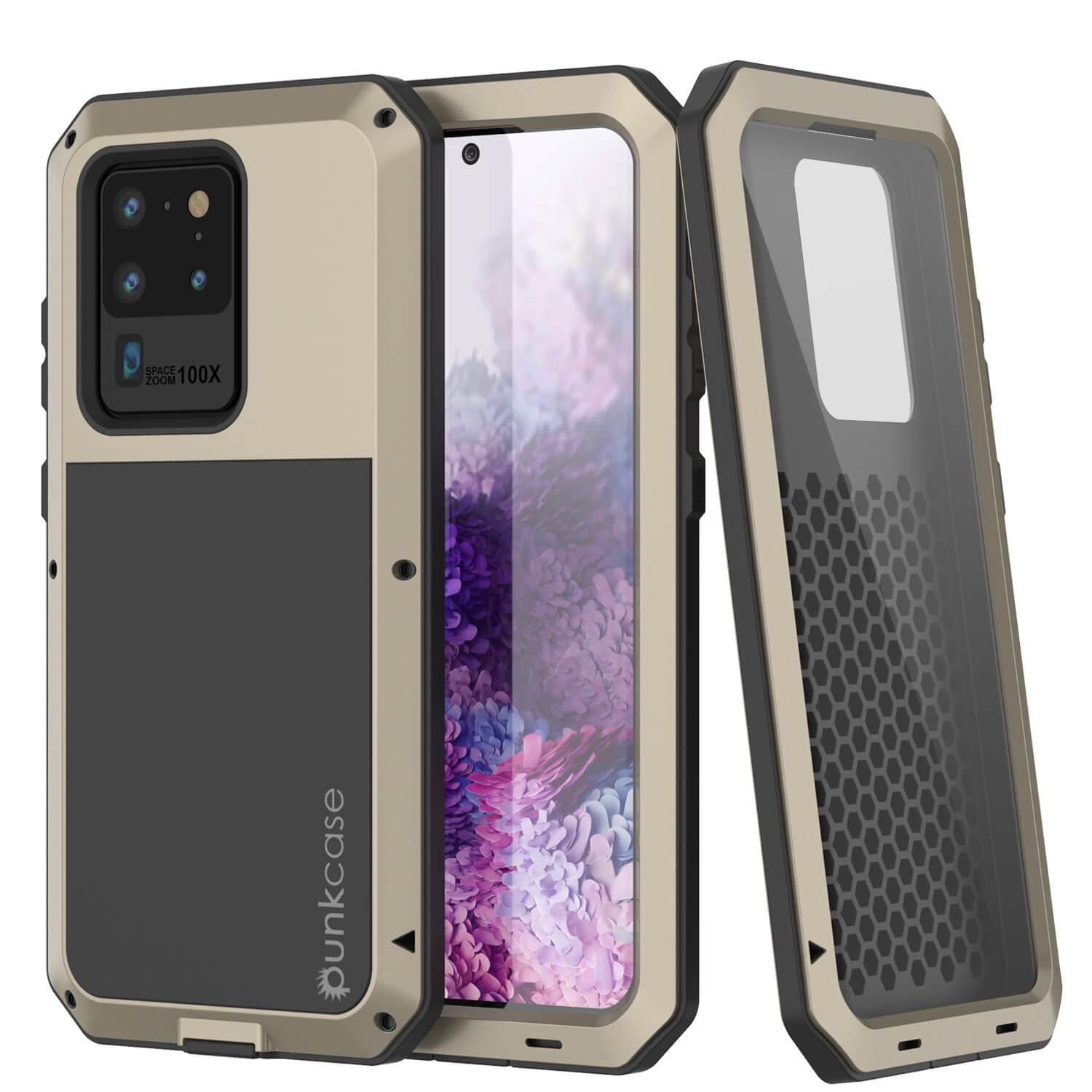 Galaxy S20 Ultra Metal Case, Heavy Duty Military Grade Rugged