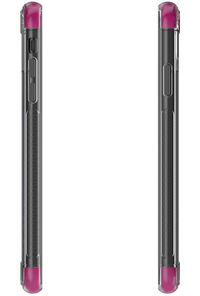 Ghostek Covert2  Series Clear Silicone Gel Case for Apple iPhone XS Max [Pink]
