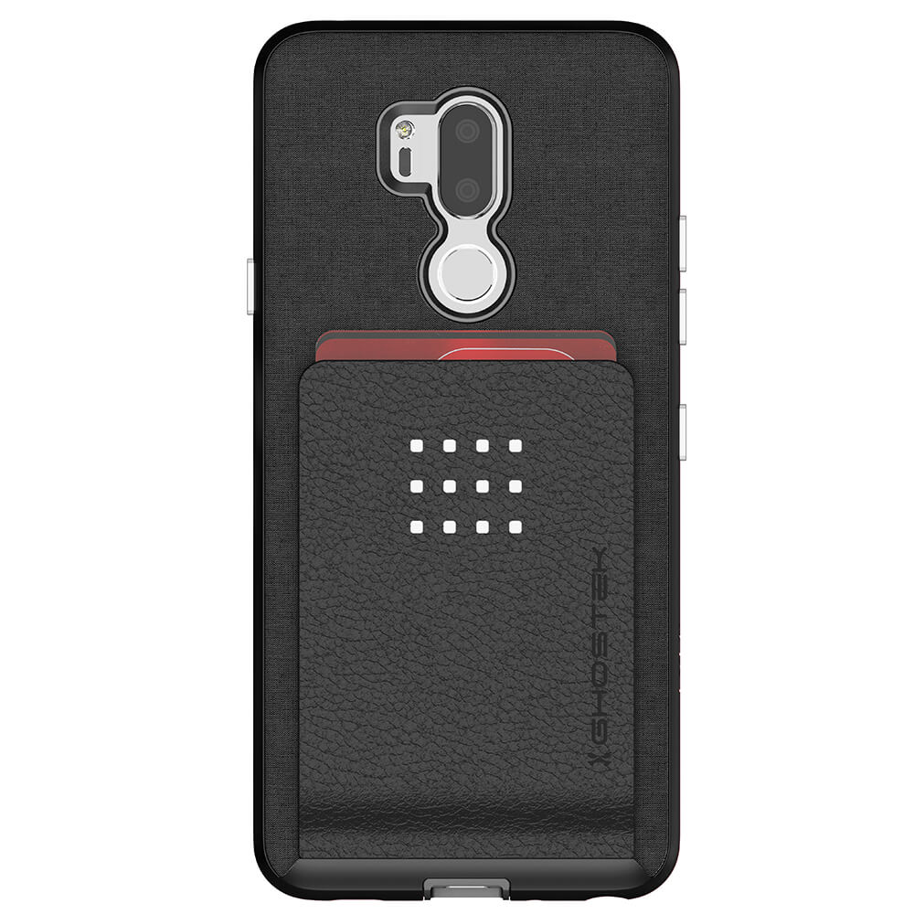LG G7 Thinq Protective Wallet Case | Exec 2 Series [Black]