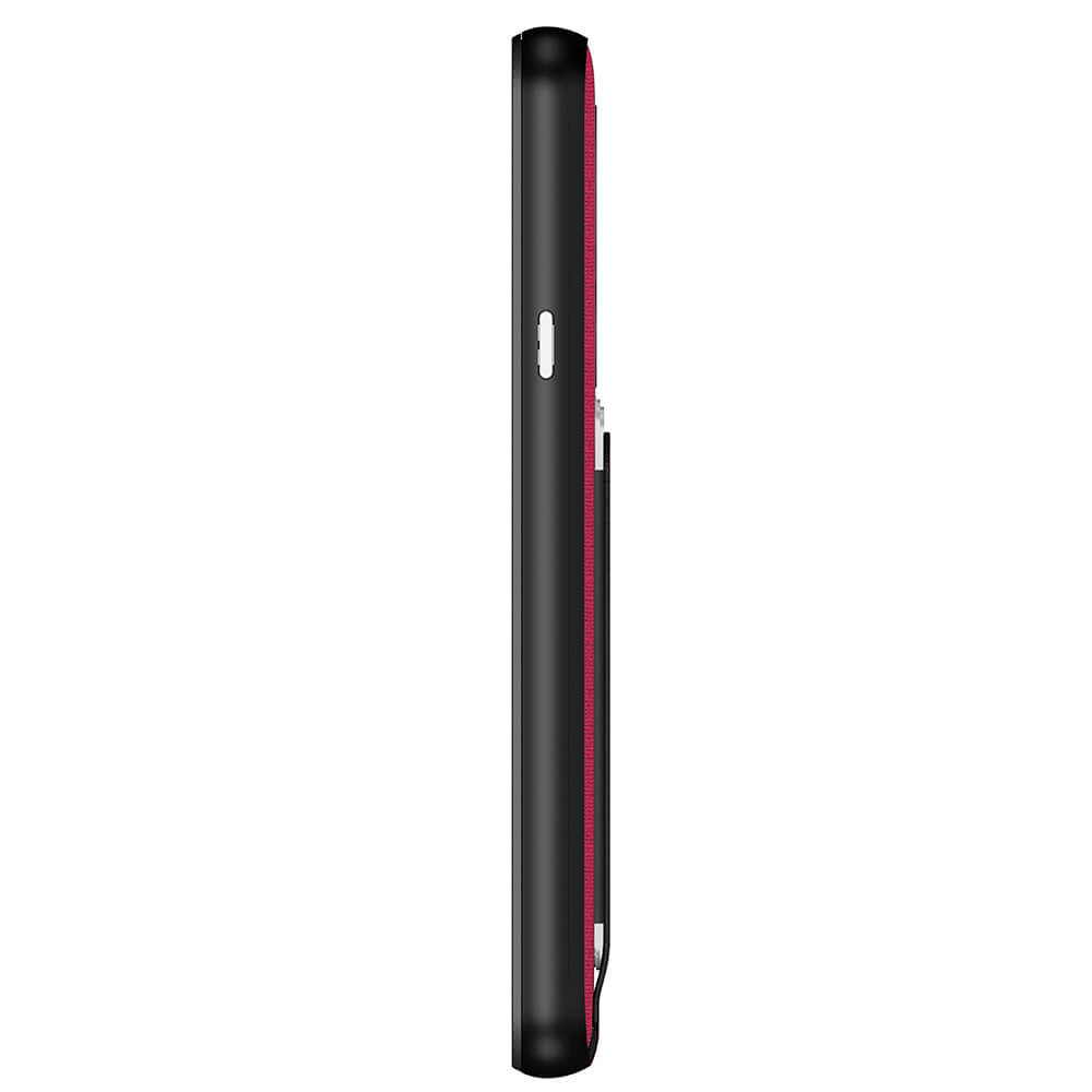 LG G7 Thinq Protective Wallet Case | Exec 2 Series [Red]