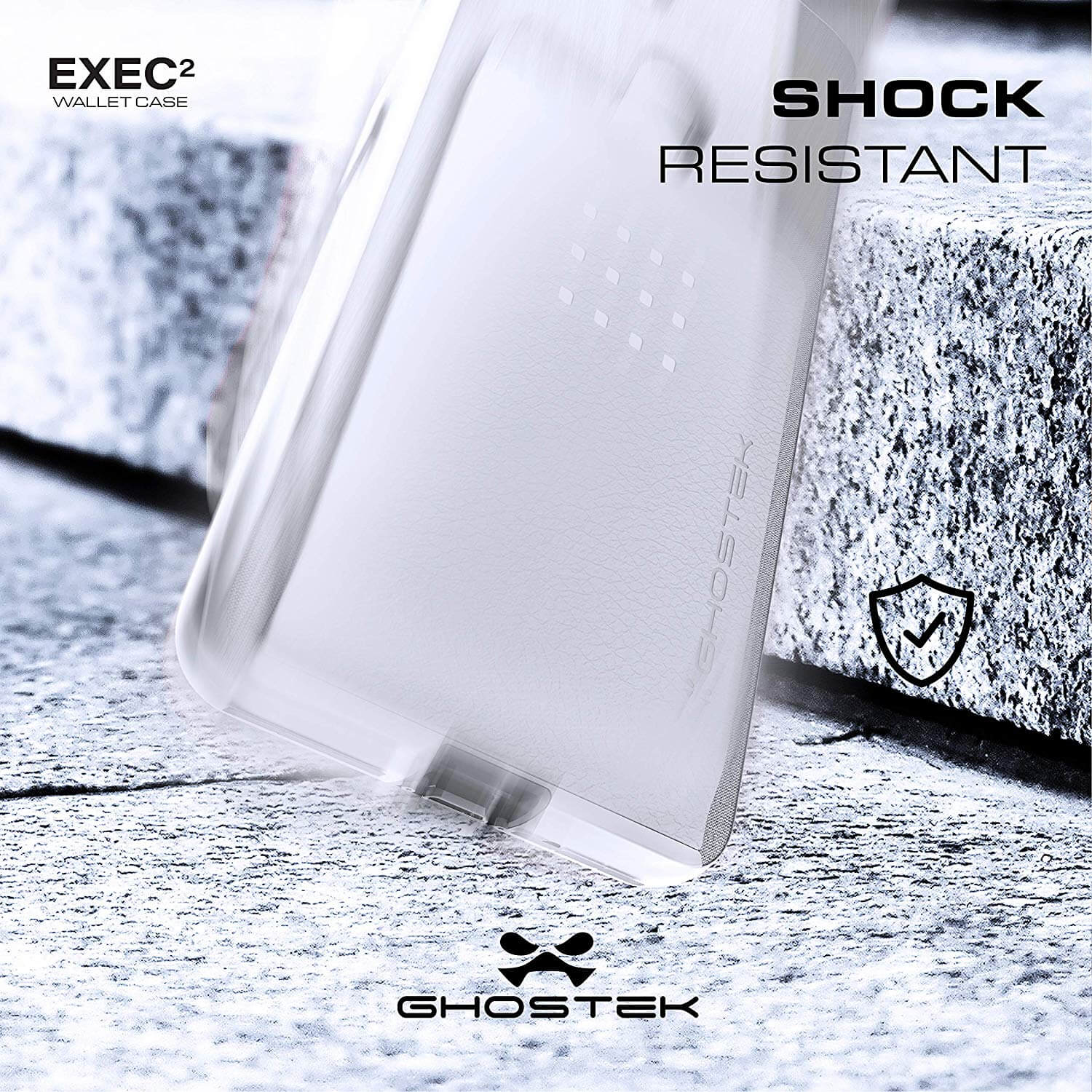 Google Pixel 3 XL Protective Wallet Case | Exec 2 Series [Silver]