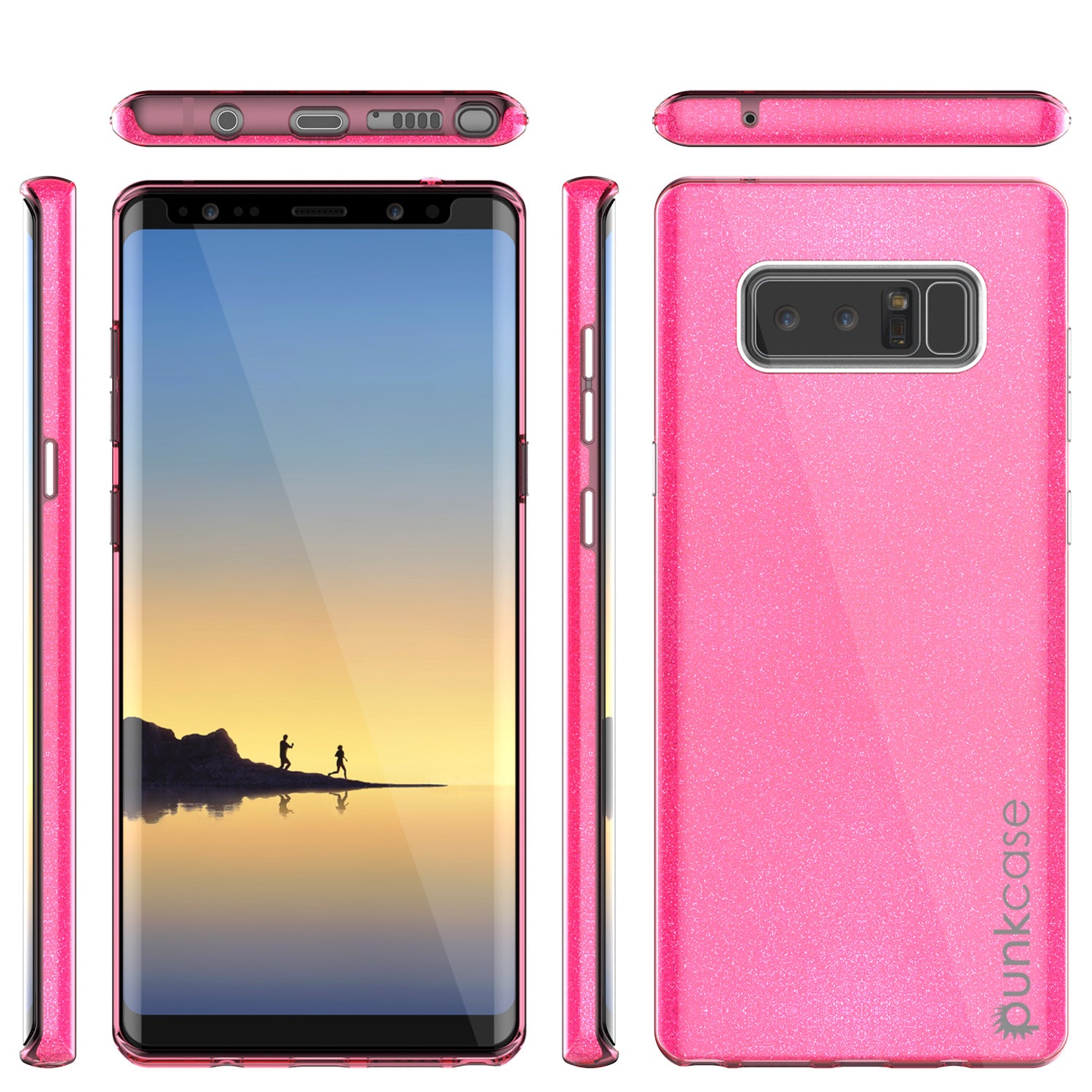 Galaxy Note 8  Punkcase Galactic 2.0 Series Ultra Slim Case [Pink]