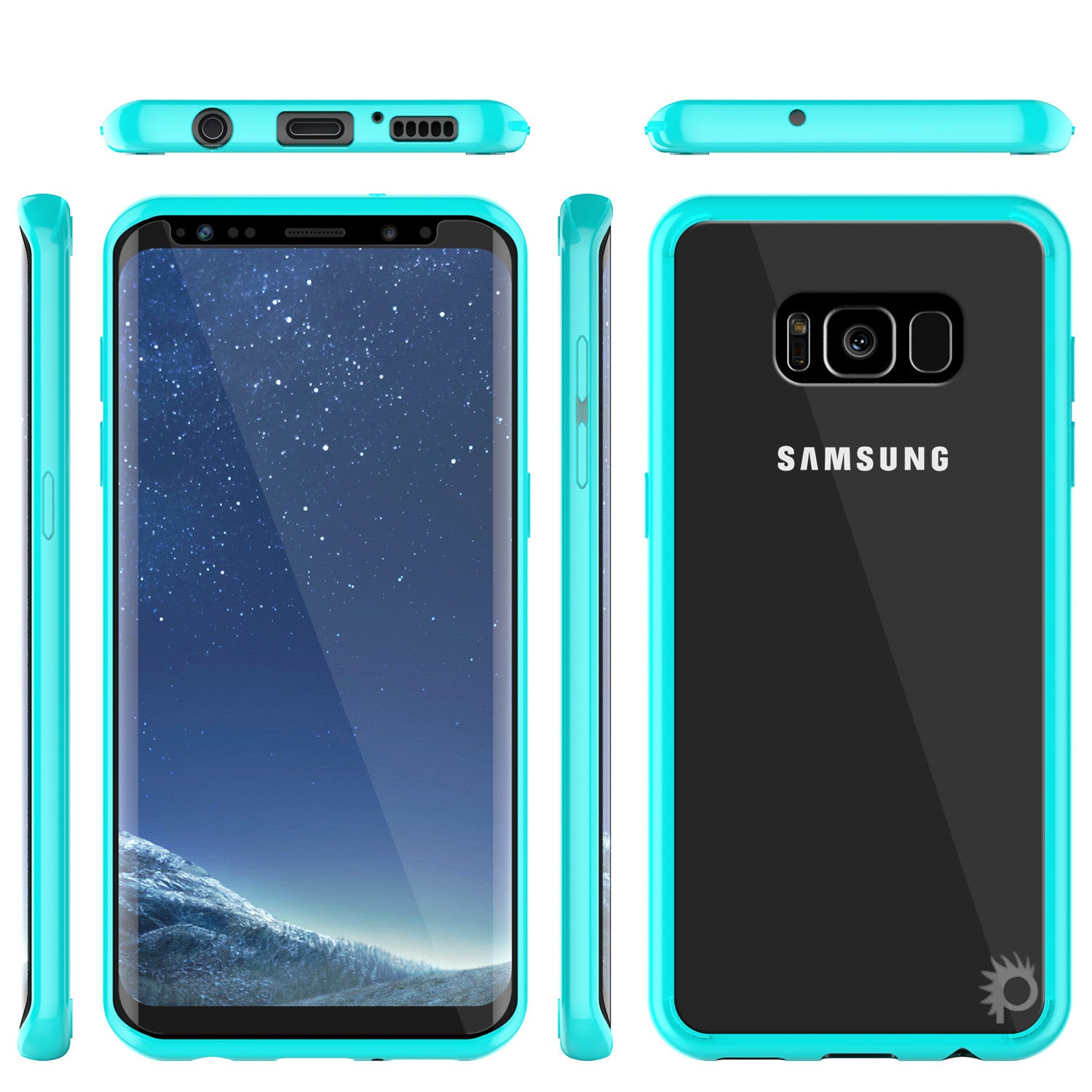 S8 Plus Case Punkcase LUCID 2.0 Teal Series w/ PUNK SHIELD Screen Protector S8 Plus Case Punkcase LUCID 2.0 Teal Series w/ PUNK SHIELD Screen Protector