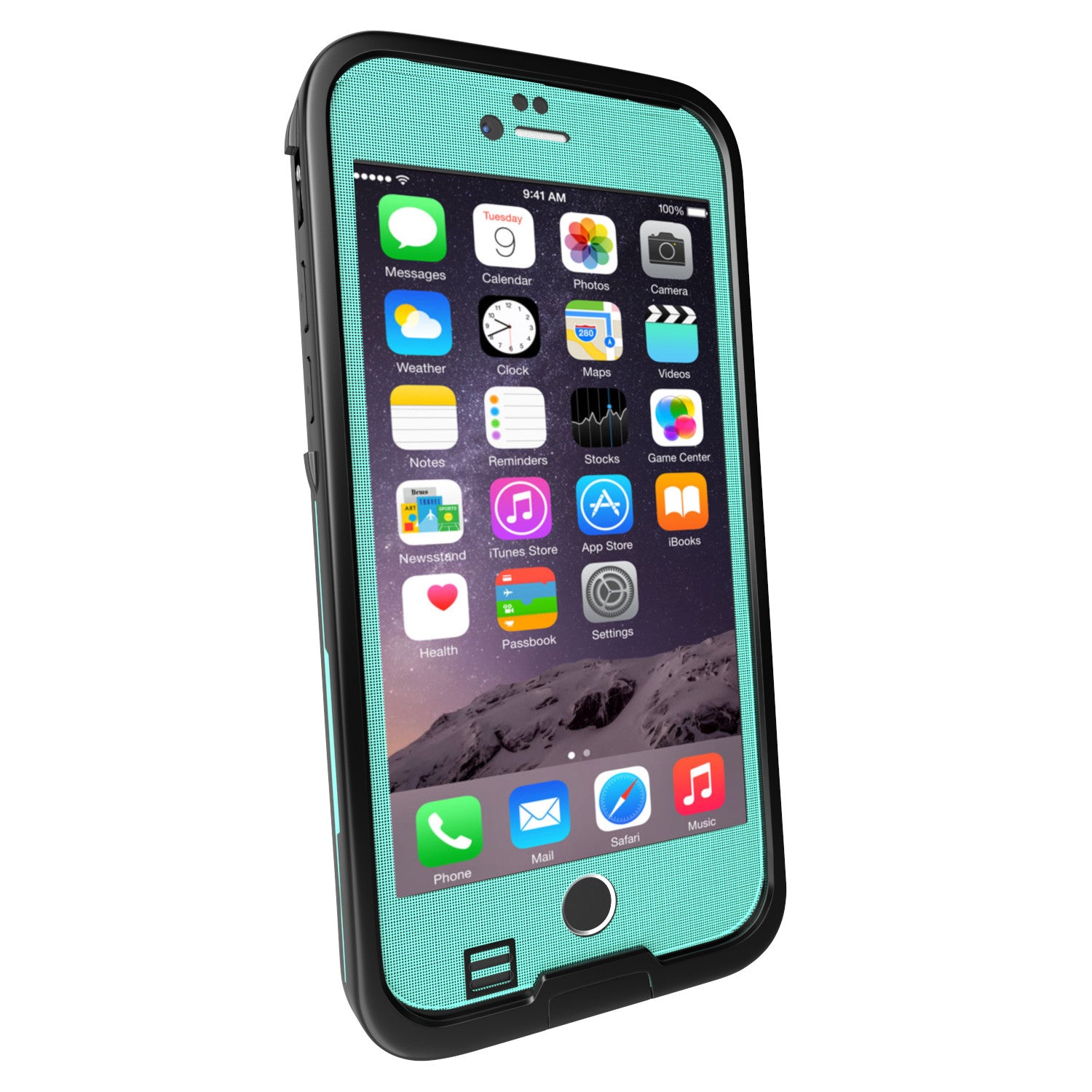iPhone 6S/6 Waterproof Case, Punkcase SpikeStar Teal | Thin Fit 6.6ft Underwater IP68 iPhone 6S/6 Waterproof Case, Punkcase SpikeStar Teal | Thin Fit 6.6ft Underwater IP68