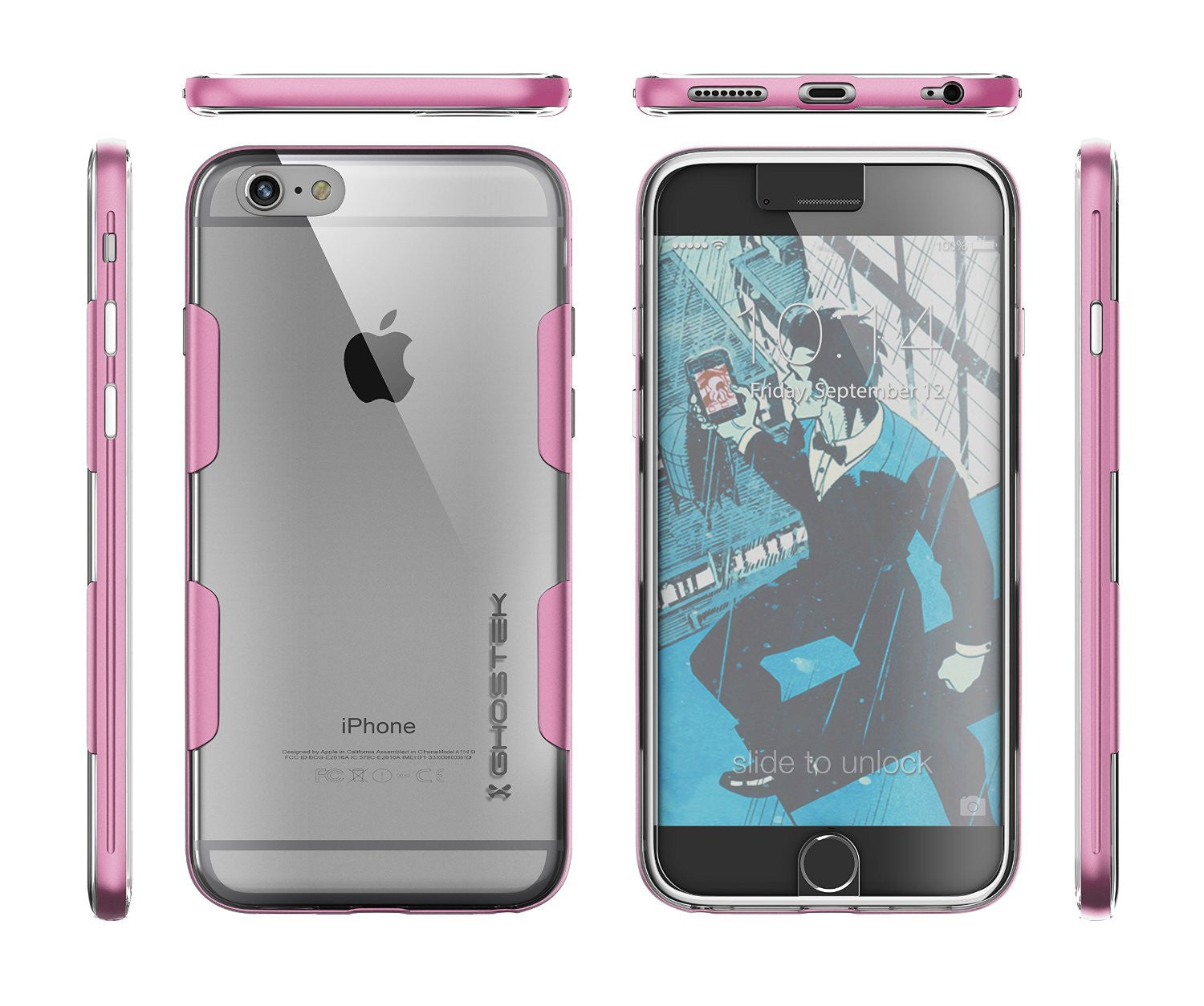 iPhone 6s Plus Case Pink Ghostek Cloak Series for Apple – punkcase