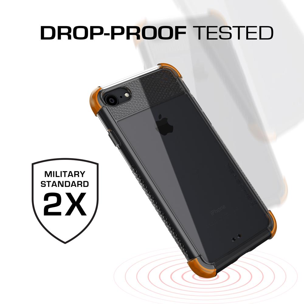 iPhone  8 Case, Ghostek Covert 2 Series for iPhone  8 Protective Case [ORANGE]