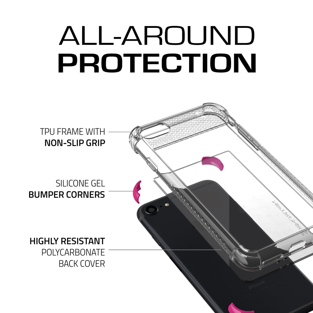 iPhone  7 Case, Ghostek Covert 2 Series for iPhone  7 Protective Case [PINK]