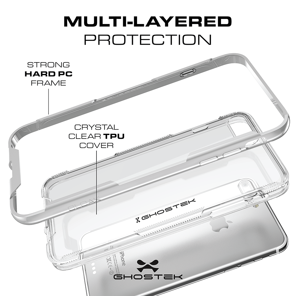 iPhone 8+ Plus Case, Ghostek Cloak 3 Series  for iPhone 8+ Plus  Case [ROSE PINK]