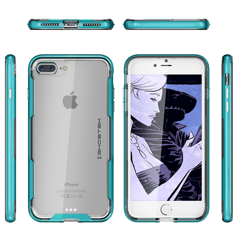 iPhone 8+ Plus Case, Ghostek Cloak 3 Series  for iPhone 8+ Plus  Case [TEAL]