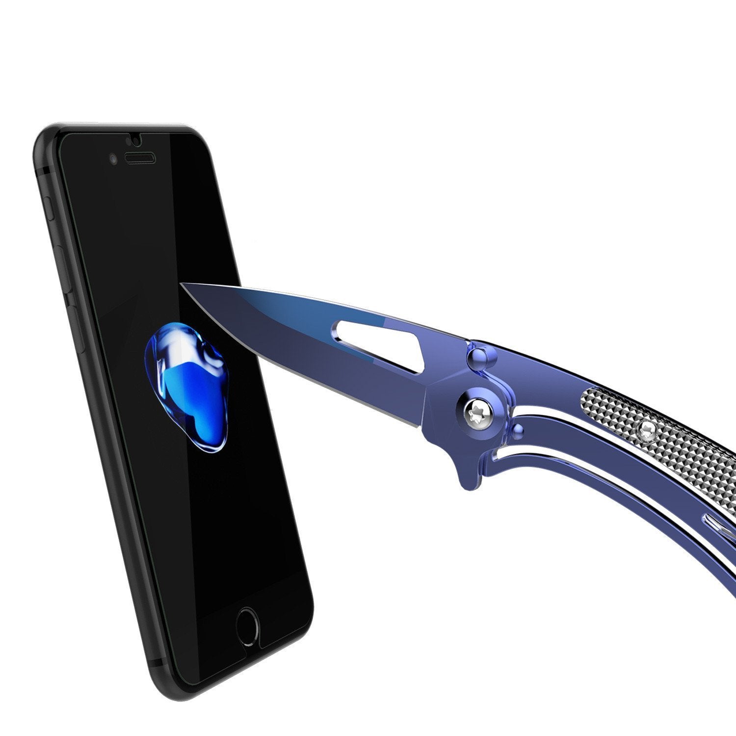 iPhone SE (4.7") Punkcase Glass SHIELD Tempered Glass Screen Protector 0.33mm Thick 9H Glass