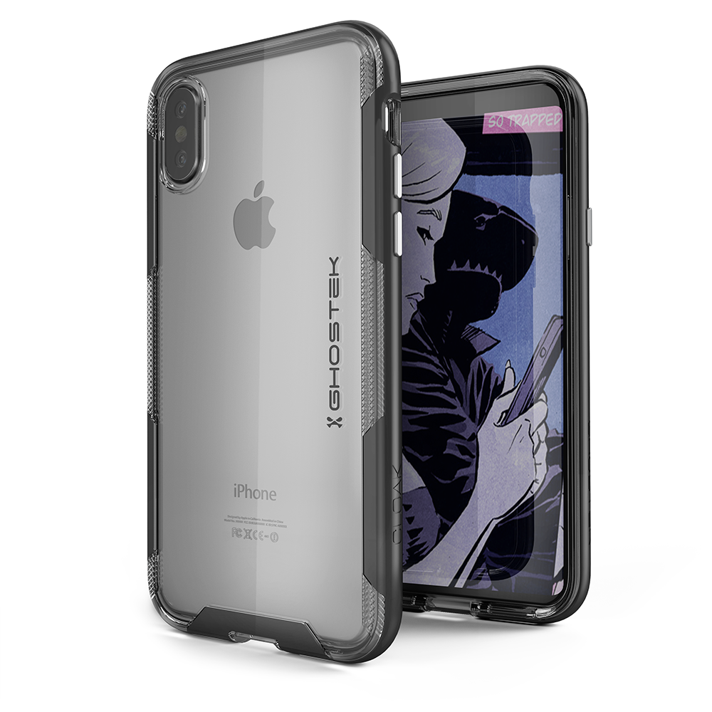 iPhone X Case, Ghostek Cloak 3 Series for iPhone X / iPhone Pro Case | BLACK