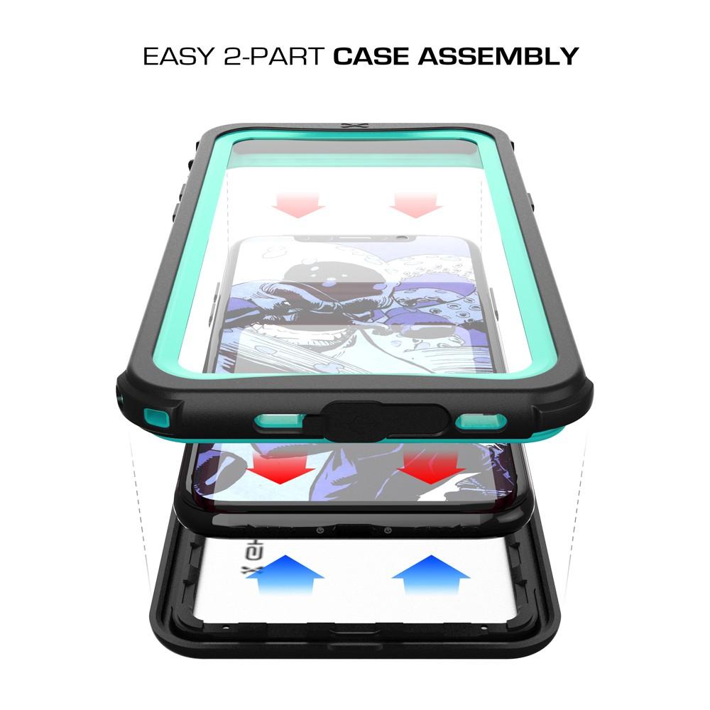 iPhone X  Case ,Ghostek Nautical Series  for iPhone X Rugged Heavy Duty Case |  TEAL