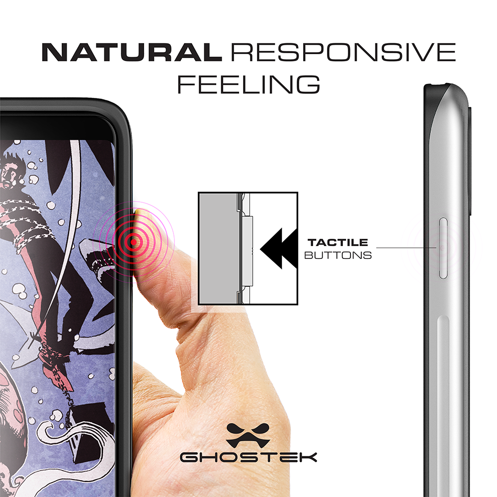 iPhone X Case, Ghostek Atomic Slim Series  for iPhone X Rugged Heavy Duty Case|RED