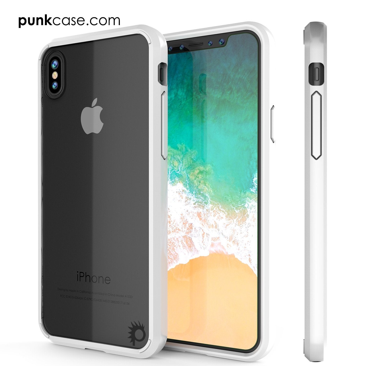 iPhone XR Case, PUNKcase [Lucid 2.0 Series] [Slim Fit] Armor Cover [White]
