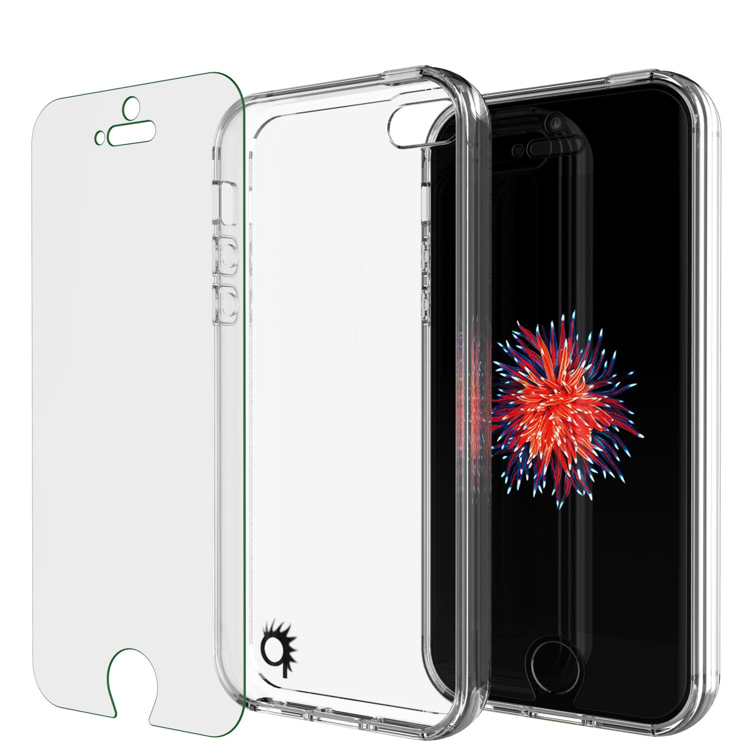 iPhone SE/5S/5 Case Punkcase LUCID 2.0 Clear Series Series w/ PUNK SHIELD Screen Protector iPhone SE/5S/5 Case Punkcase LUCID 2.0 Clear Series Series w/ PUNK SHIELD Screen Protector