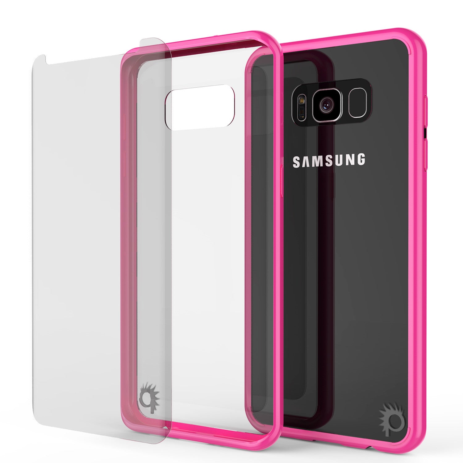 S8 Plus Case Punkcase® LUCID 2.0 Pink Series w/ PUNK SHIELD Screen Protector | Ultra Fit