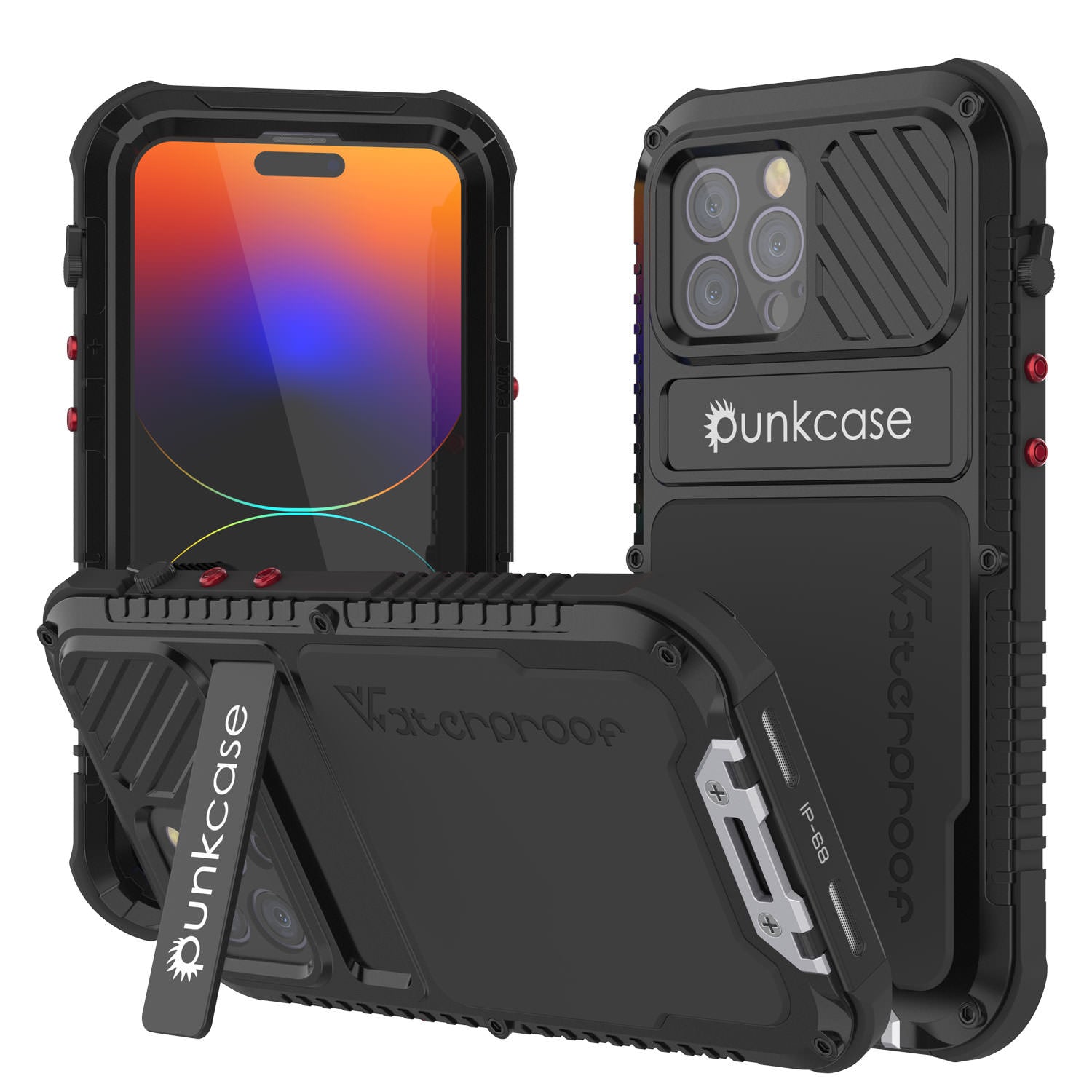 Black Waterproof iPhone 14 Pro Max Cover