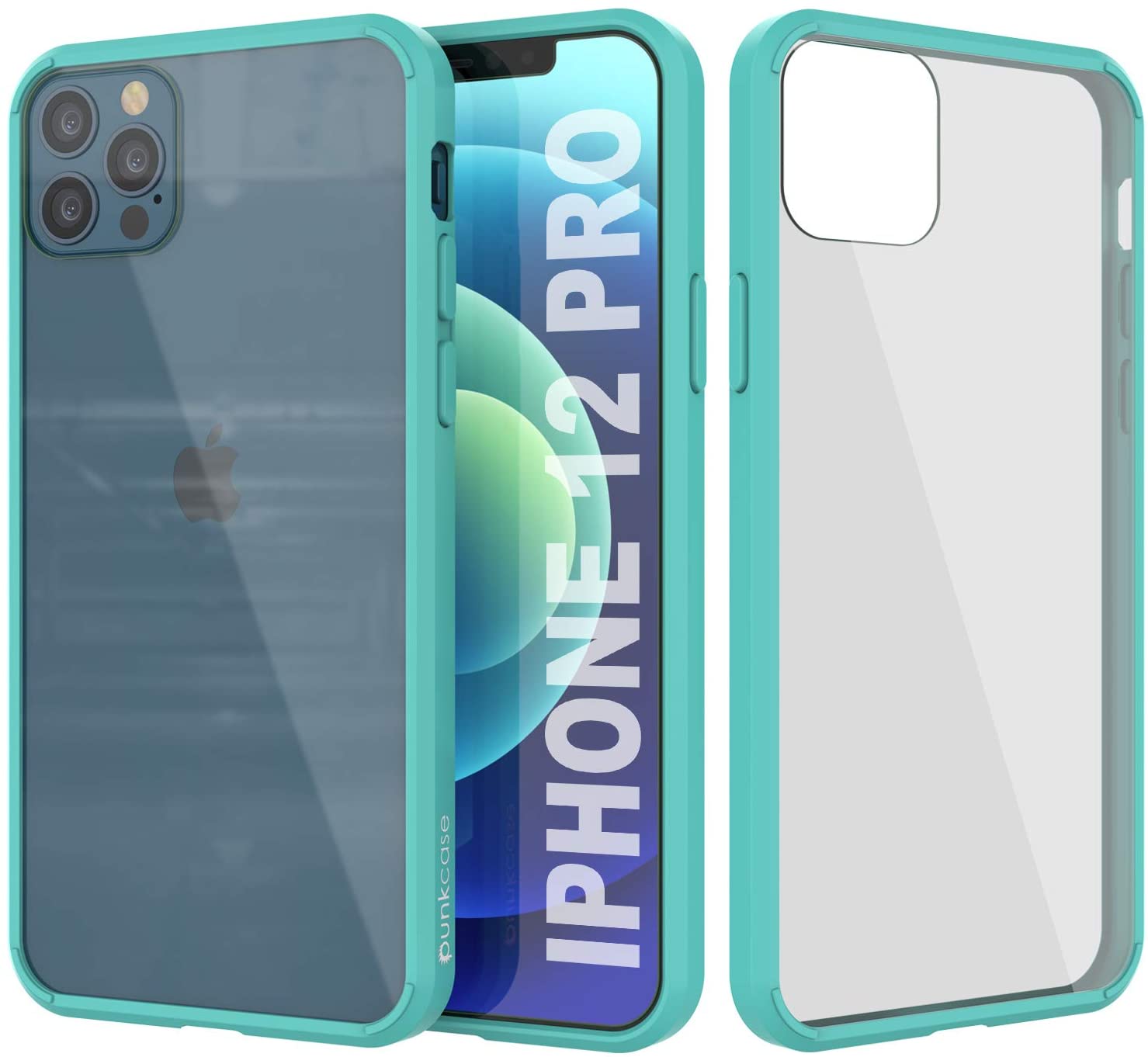 iPhone 12 Pro Case Punkcase LUCID 2.0 Teal Series w/ PUNK SHIELD Screen Protector iPhone 12 Pro Case Punkcase LUCID 2.0 Teal Series w/ PUNK SHIELD Screen Protector