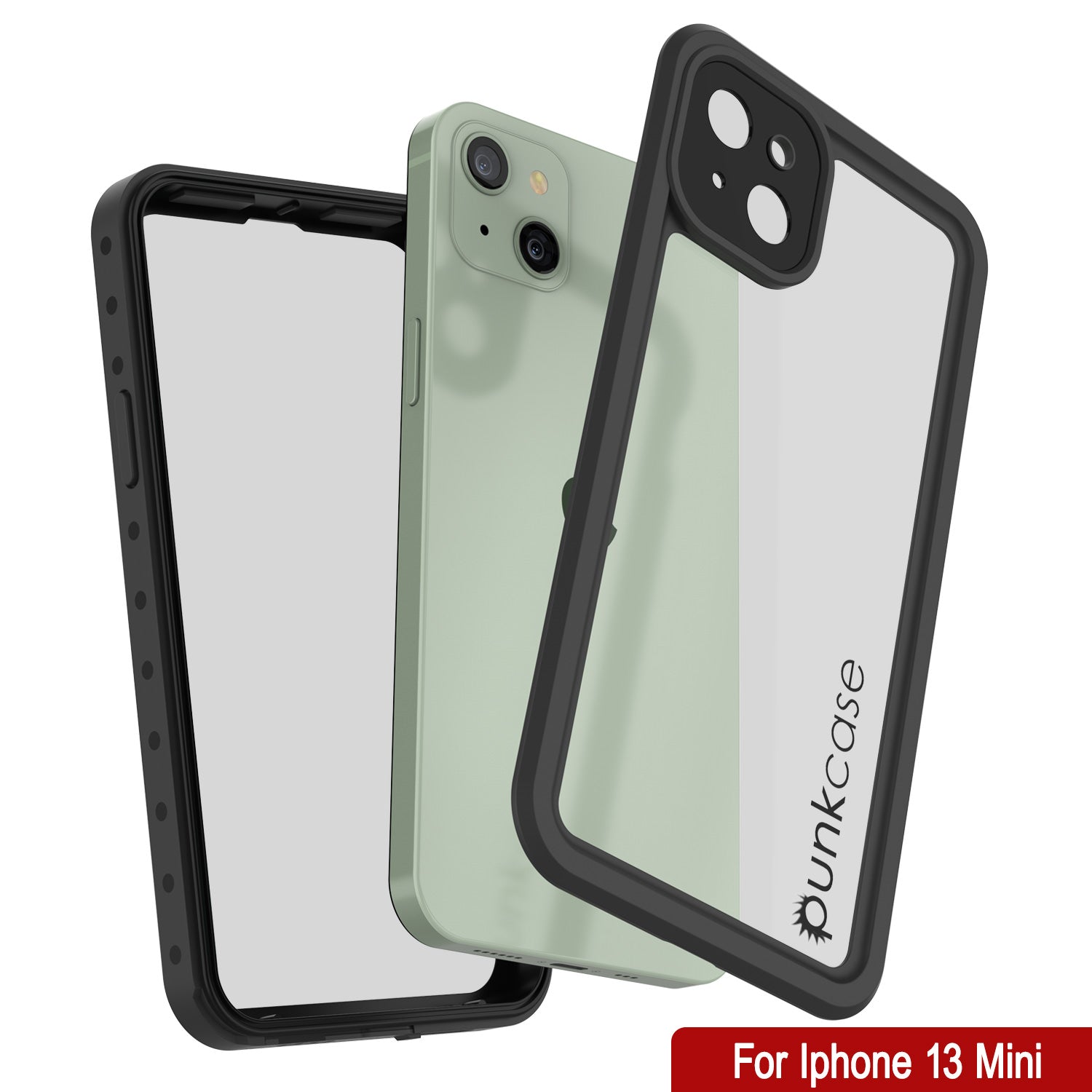 PunkCase,Custodia impermeabile progettata per iPhone 12 Mini, con protezione schermo integrata e supporto integrato per iPhone 12 Mini (5.4 pollici) (2020), colore: Rosa PunkCase,Custodia impermeabile progettata per iPhone 12 Mini, con protezione schermo integrata e supporto integrato per iPhone 12 Mini (5.4 pollici) (2020), colore: Rosa